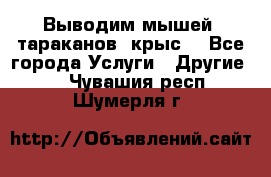 Выводим мышей ,тараканов, крыс. - Все города Услуги » Другие   . Чувашия респ.,Шумерля г.